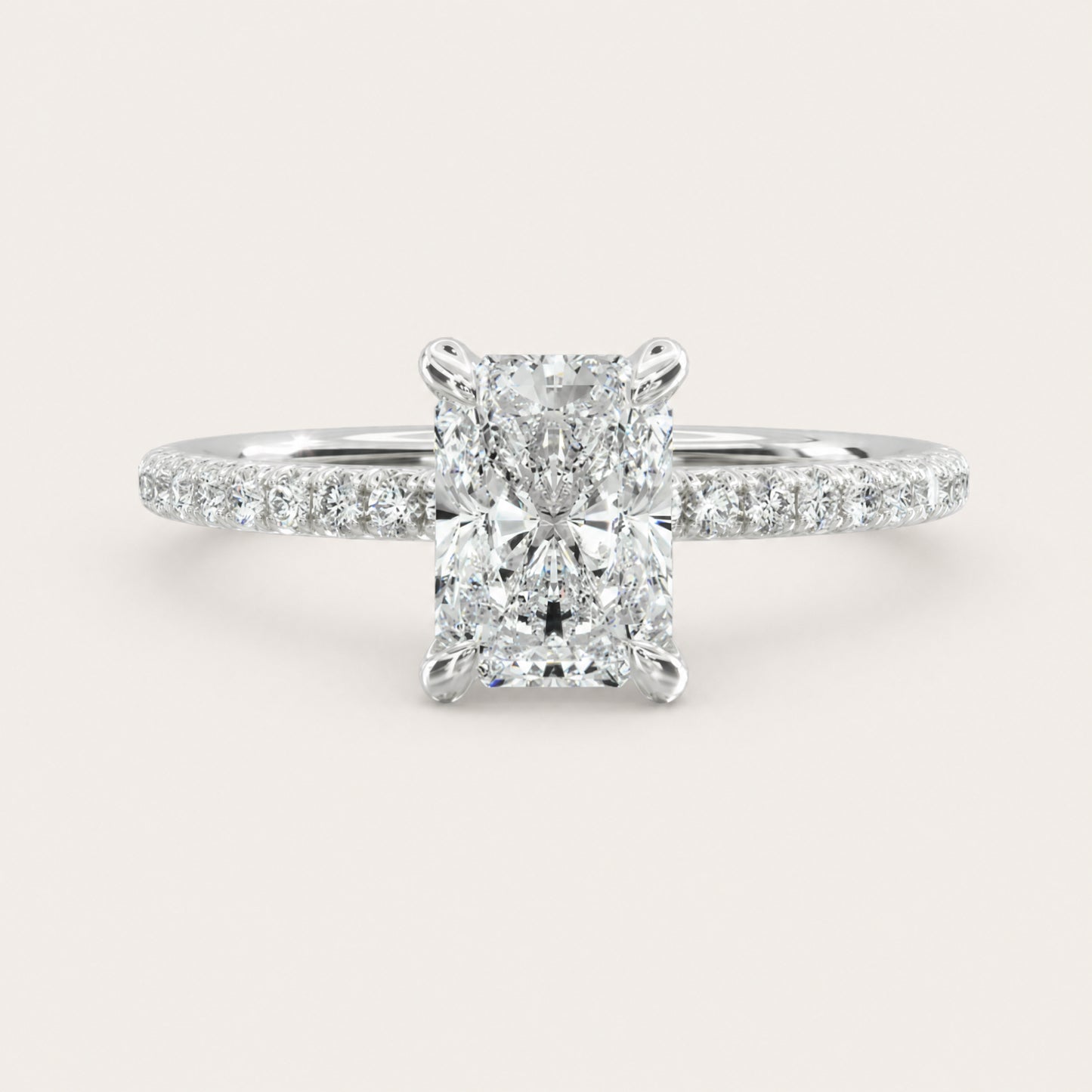 Montez French Pavé Classic Basket – radiant