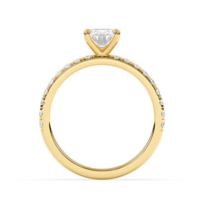 French Pavé – 4 Prong (New)