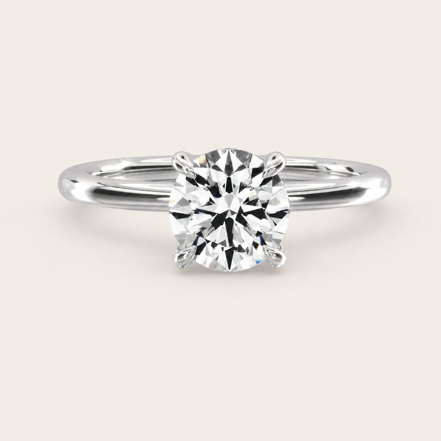 Montez Solitaire – Hidden Halo – rund-1