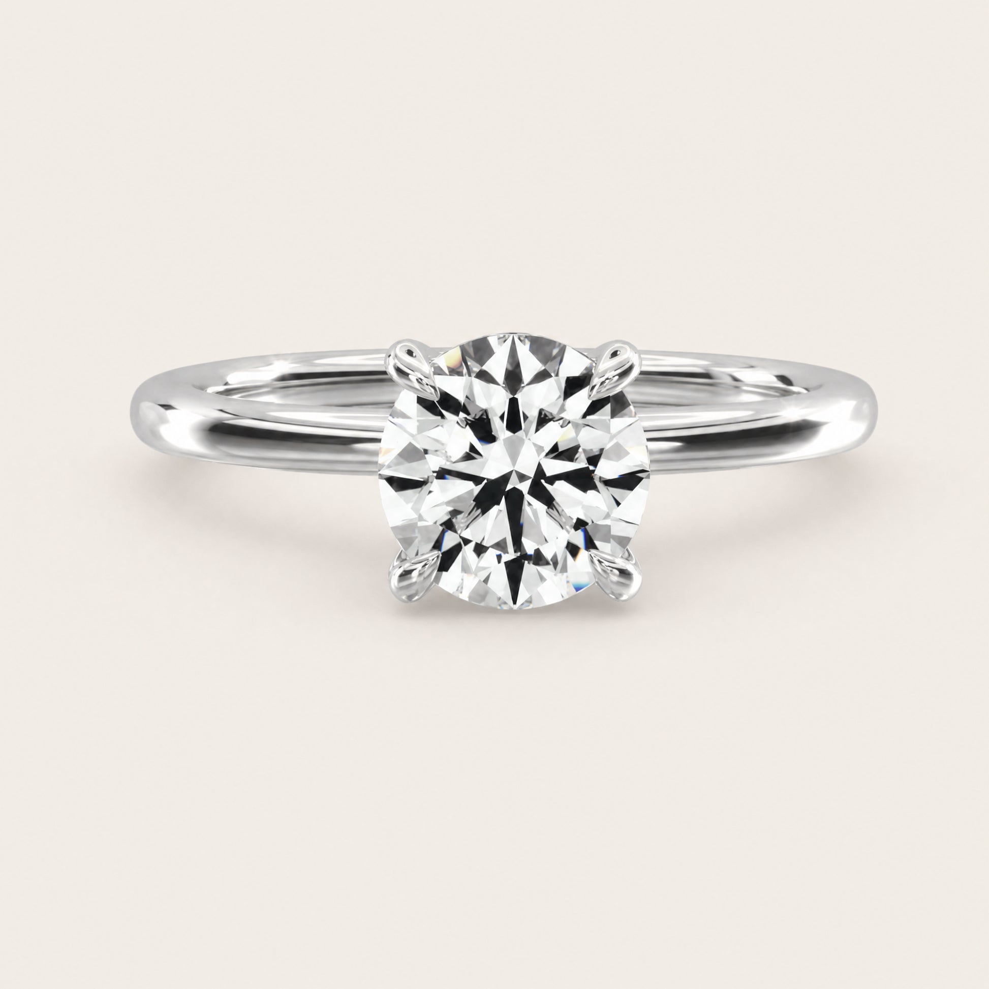 Montez Solitaire – Hidden Halo – rund-1