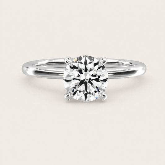 Montez Solitaire – Hidden Halo – rund-1